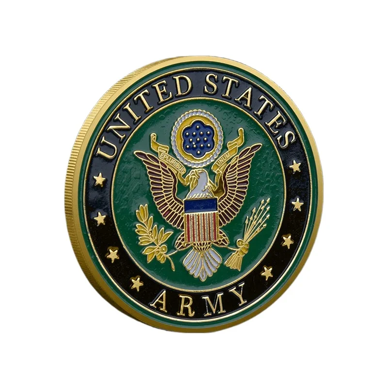 U.S. Army Military Souvenirs Coins MY ASS Army Insignia Collection Coin Commemorative Medals