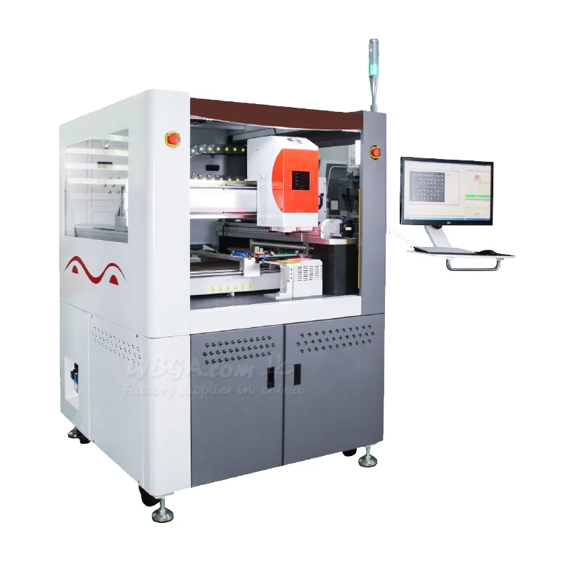 Estação de retrabalho automática LYBGA ZM-R8650C Máquina de dessoldagem automática personalizada para placas PCB grandes Alimentação de pré-aquecimento inferior