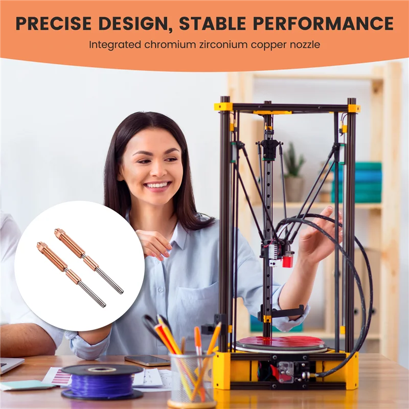 

Classic-10Pcs Nozzle 0.4Mm Quick-Swap For K1C K1 Max Ender-3 V3 3D Printer Accessories Nozzle