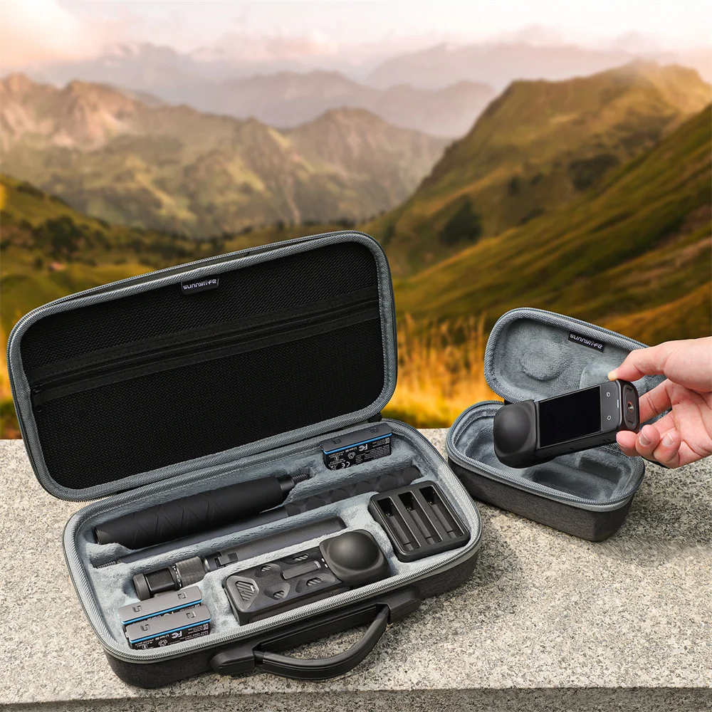 Portable Handbag For Insta360 X4 Storage Carrying Bag Handheld Gimbal Camera Accessories Protective Case Travel Box Nylon Cover