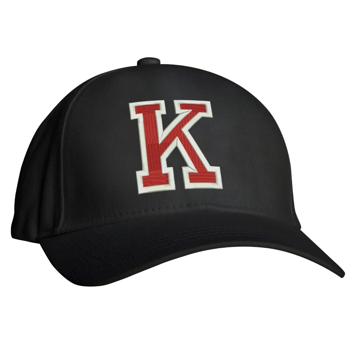 Letter K Baseball cap Birthday Gift Alphabet Hiphop Style Printed Design Hat