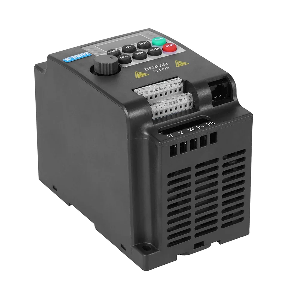 AC Input 1 phase input and 3 phase output 220V AC variable Frequency Drive