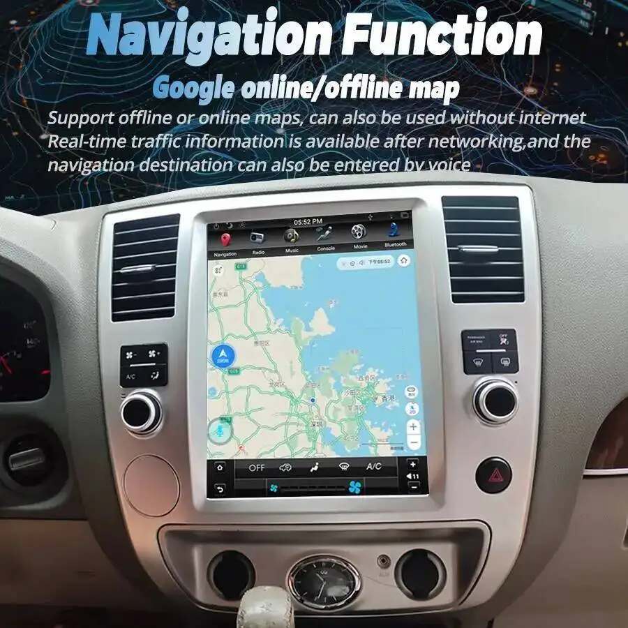 12.1inch Screen Car Radio For Infiniti QX80 QX56 For Nissan Armada 2008-2011 Android Multimedia Player Stereo GPS Navi Head Unit
