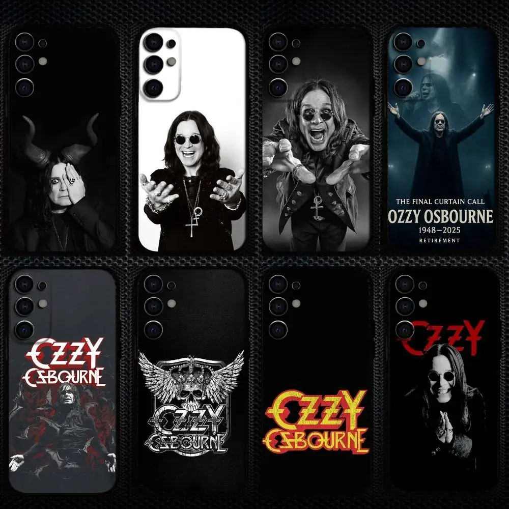 

Rock Singer O-Ozzy O-Osbourne Phone Case For Samsung S25,S24,S23,S22,S21,S20,Plus,Fe,Lite,Others Soft Black Cover