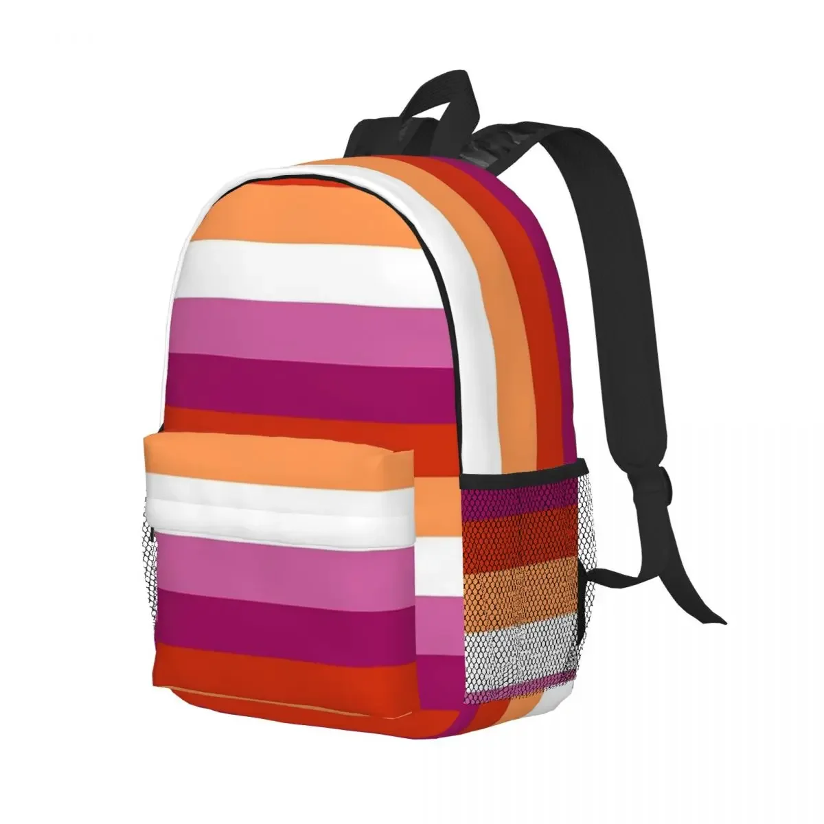 Mochilas de orgulho lésbico para meninos e meninas, mochila casual para estudantes, mochila de viagem, bolsa de ombro grande capacidade