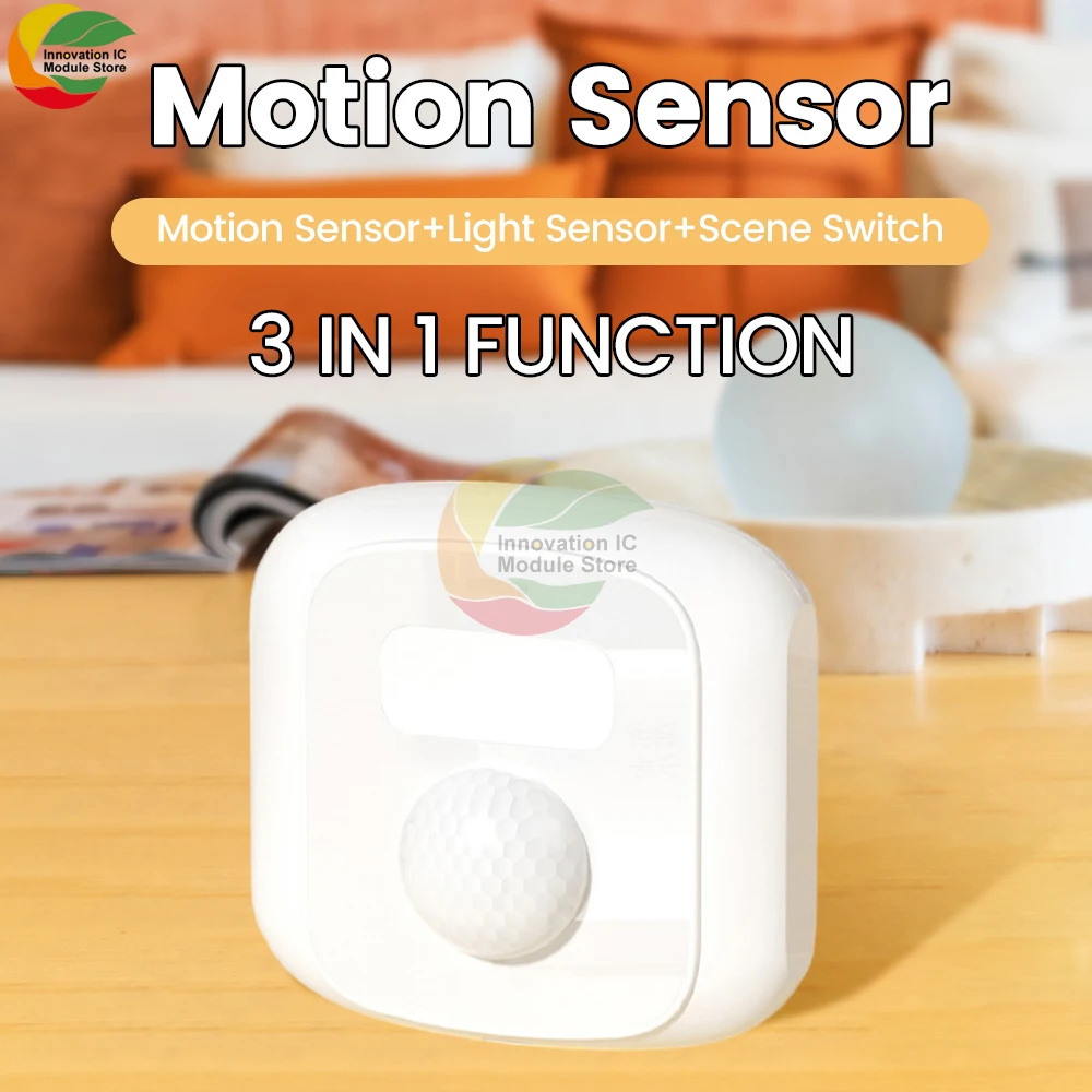 Smart Human Presence Motion Sensor Tuya Smart Life App Control High Sensing Human Body Exists Sensor Home Security & Automatical