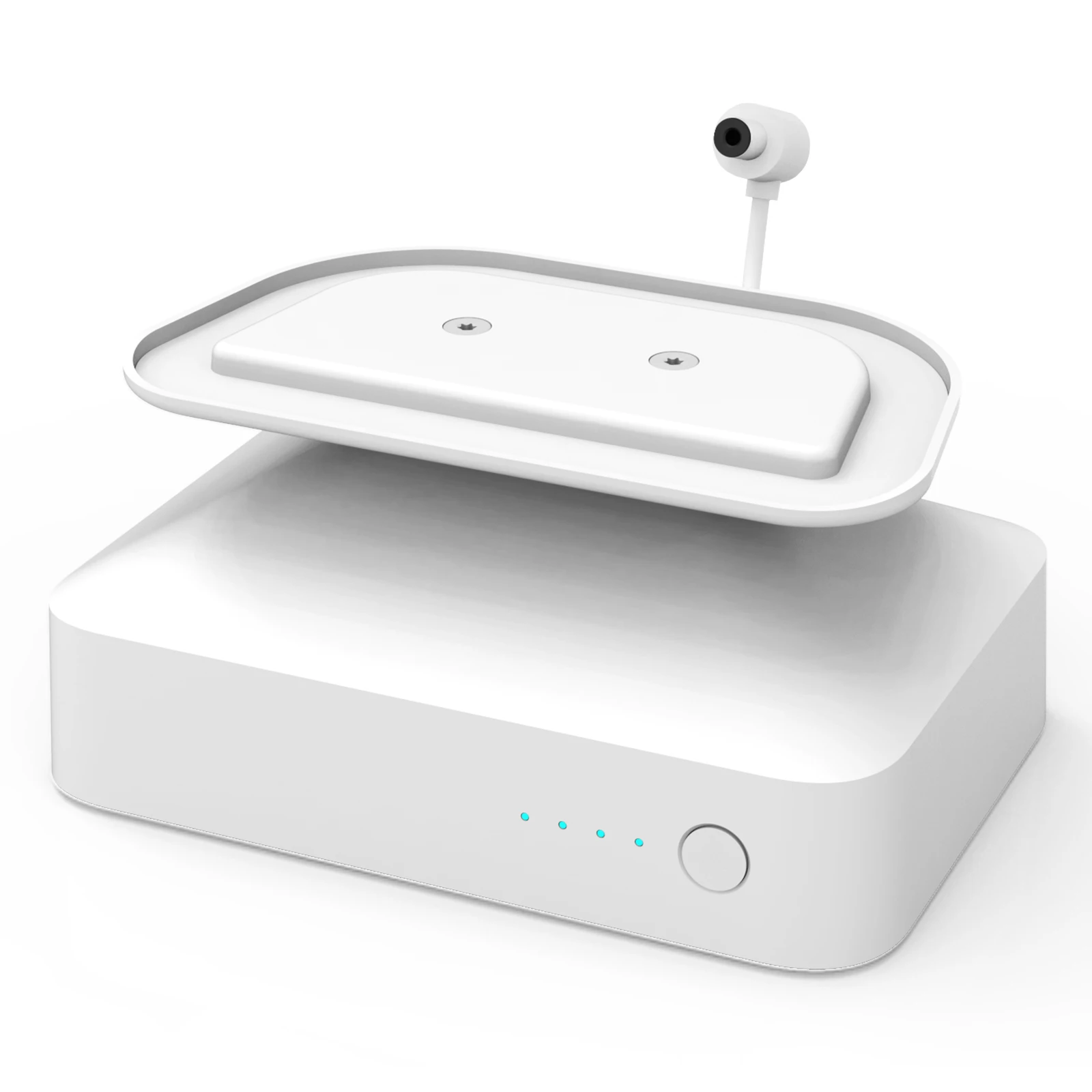 CornerMM-Base de batterie mobile pour Echo Show 8, 3ème Isabel, écran Amazon Alexa, 15000mAh, temps de lecture de 9,5 heures, support de station d'accueil