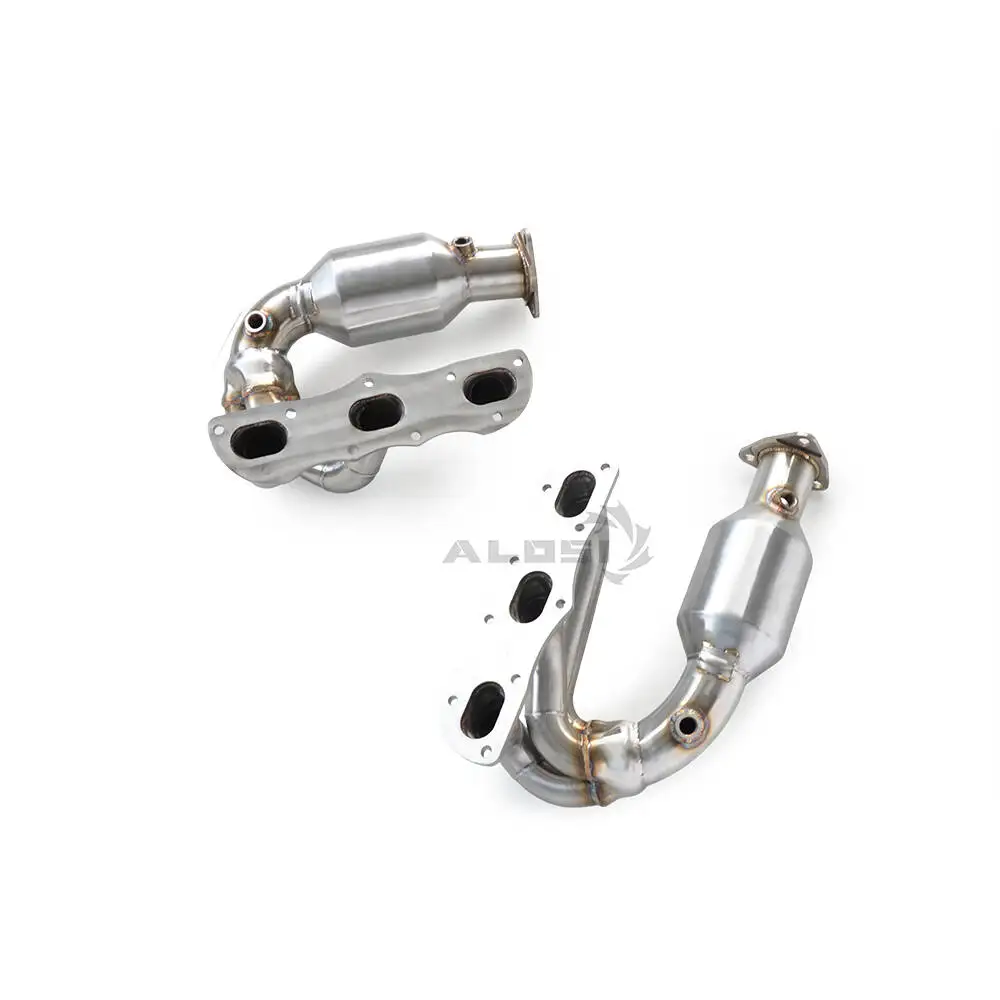 

High performance exhaust manifold with stainless steel exhaust collector for Porsche Boxster S/Cayman S (987.2) 3.4 2009-2012