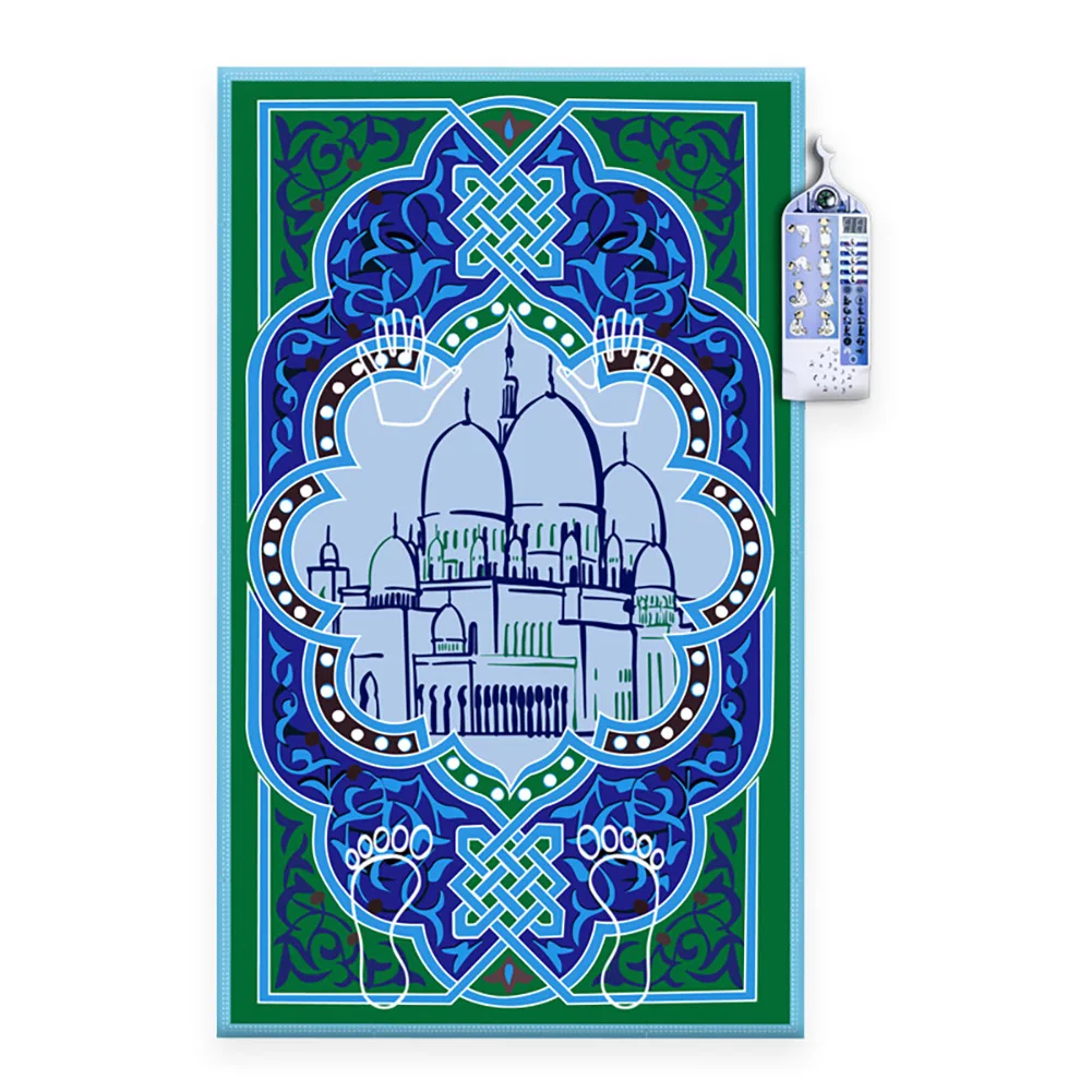 Muslim Kids Prayer Rug Islamic Electronic Interactive Salah Mat Salat Worship Musallah Sajda tapis de priere islam Praying Rug