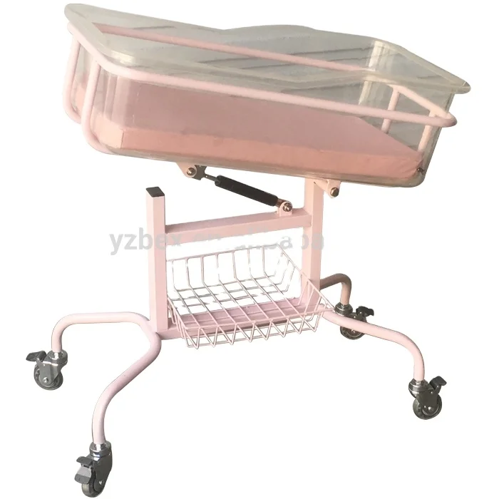 

Medical Plastic Baby Portable Cradle Transparent Baby Bed Crib