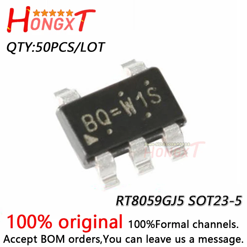 50PCS 100% New RT80… - image