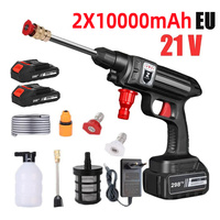 1500W 30Bar Portable High Pressure Car Washer with 2 Batteries 1500W Cordless Wireless Car Wash Gun Car Washing Machine