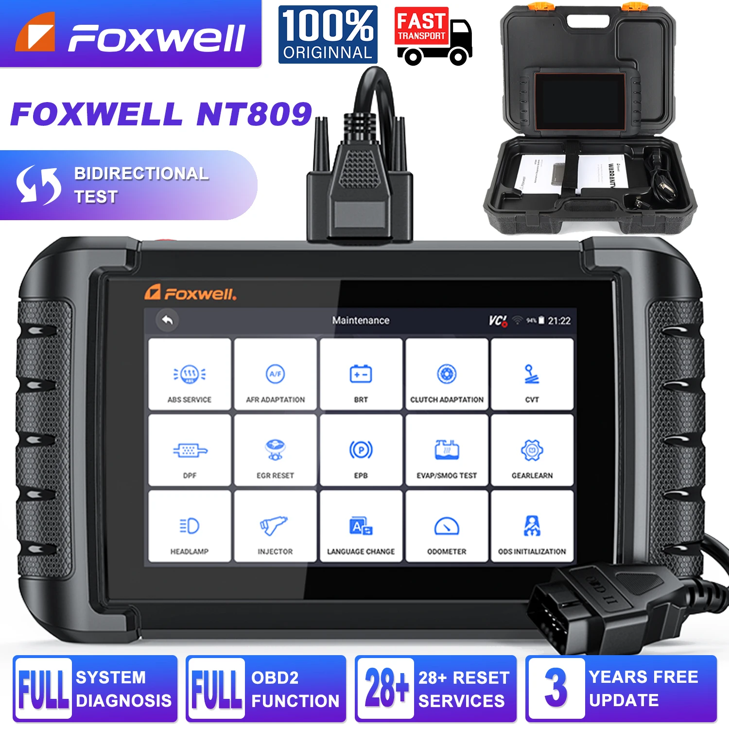 Foxwell NT809 OBD2 …