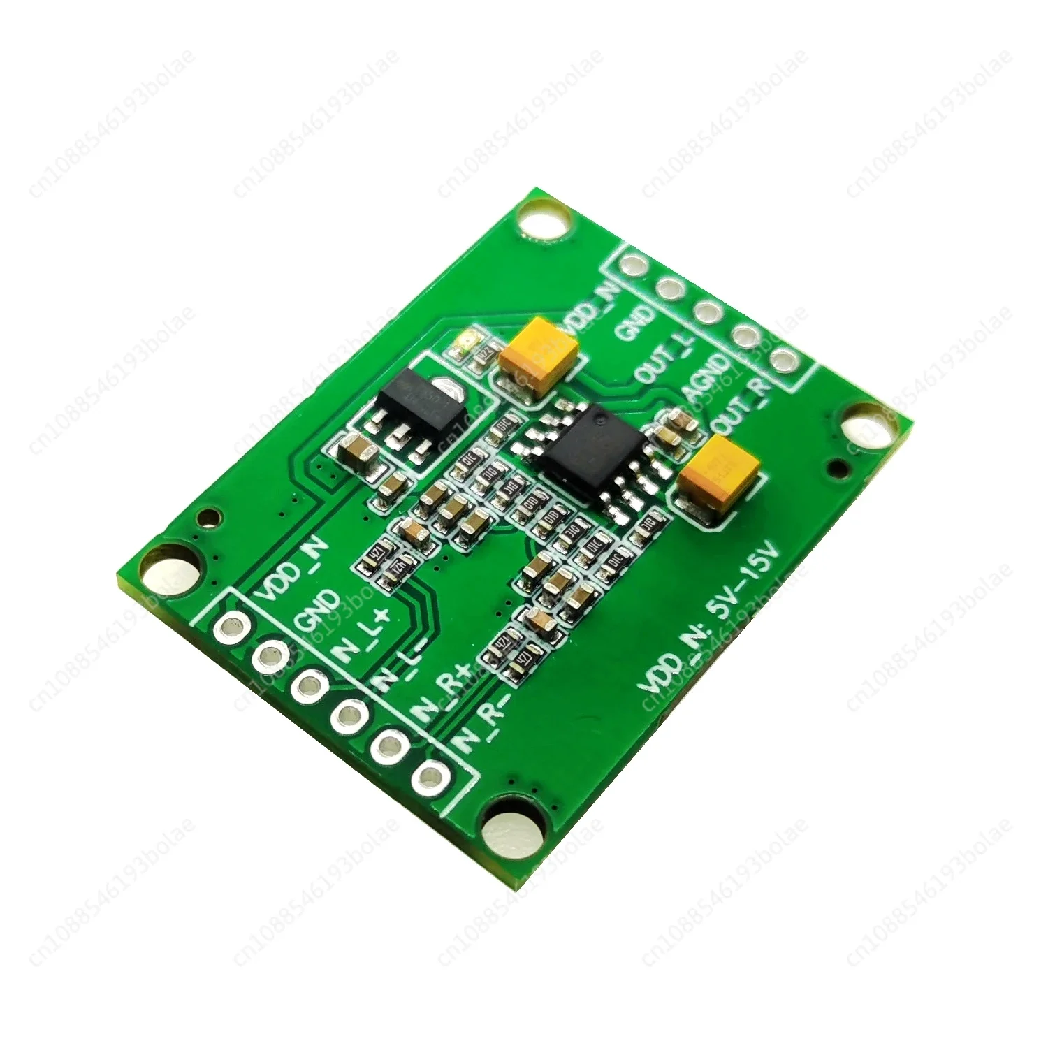 

Audio Differential Balance Analog Input to Single-ended Analog Output Module Conversion Board Differential