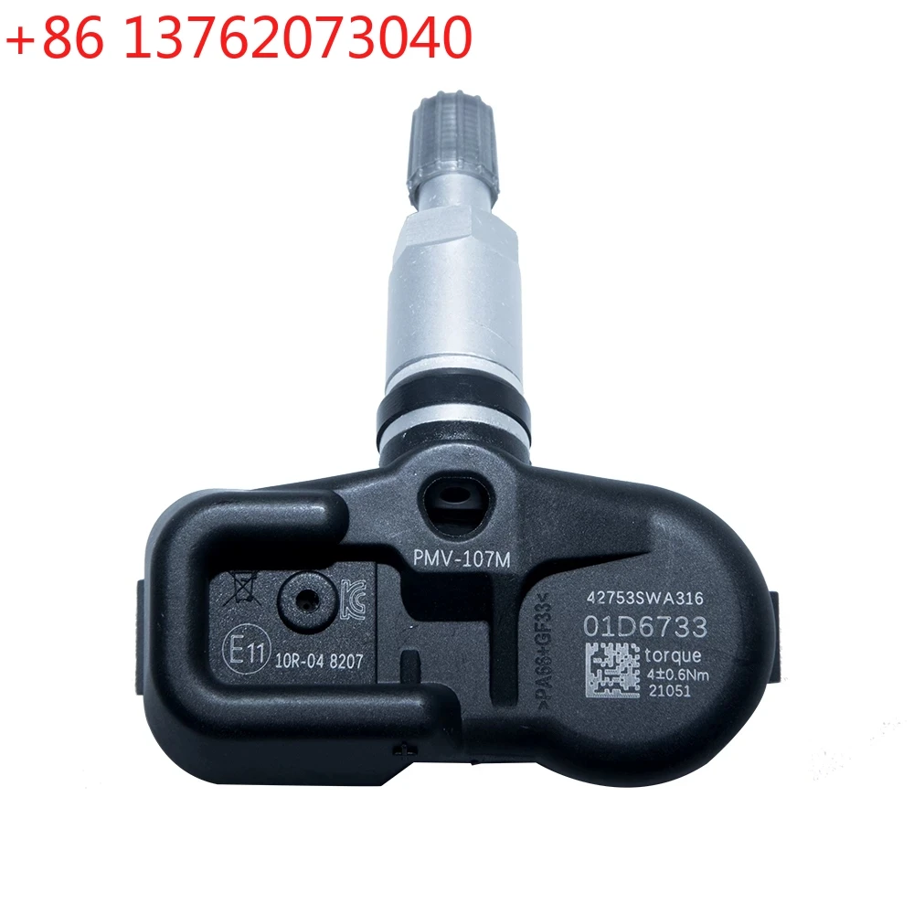 

Датчик контроля давления в шинах для Honda CRV 2007-2011, Accord 2008-2012, Fit 2008, TPMS PMV-107M, 315 МГц, 42753SWAA53, 42753-SWA-316