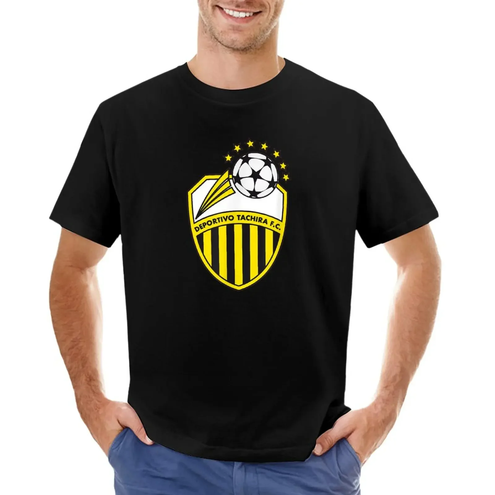 Deportivo Futbol Tachira Venezuela T-Shirt cute clothes plus sizes black t shirts for men