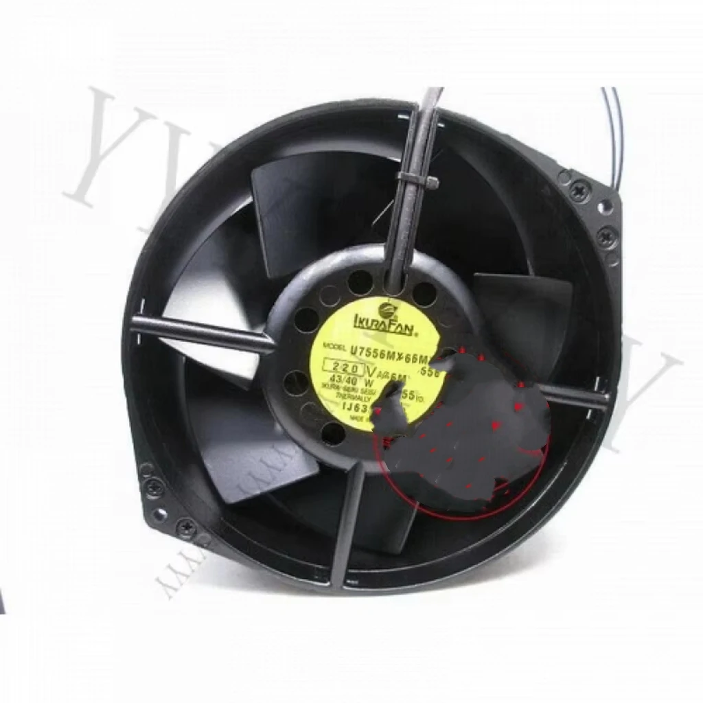 Y+IKURAFAN U7556MX-TP 220V 43/40W High Temperature Resistant Cooling Fan
