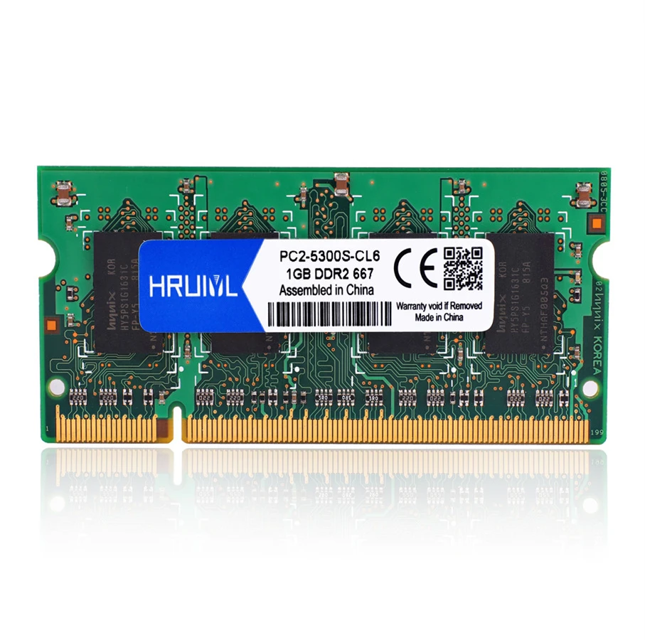 Imagem -04 - Memória Ram para Laptop 1gb 2gb 4gb Ddr2 667 Mhz Pc25300 Sodimm 2gb 667 Mhz