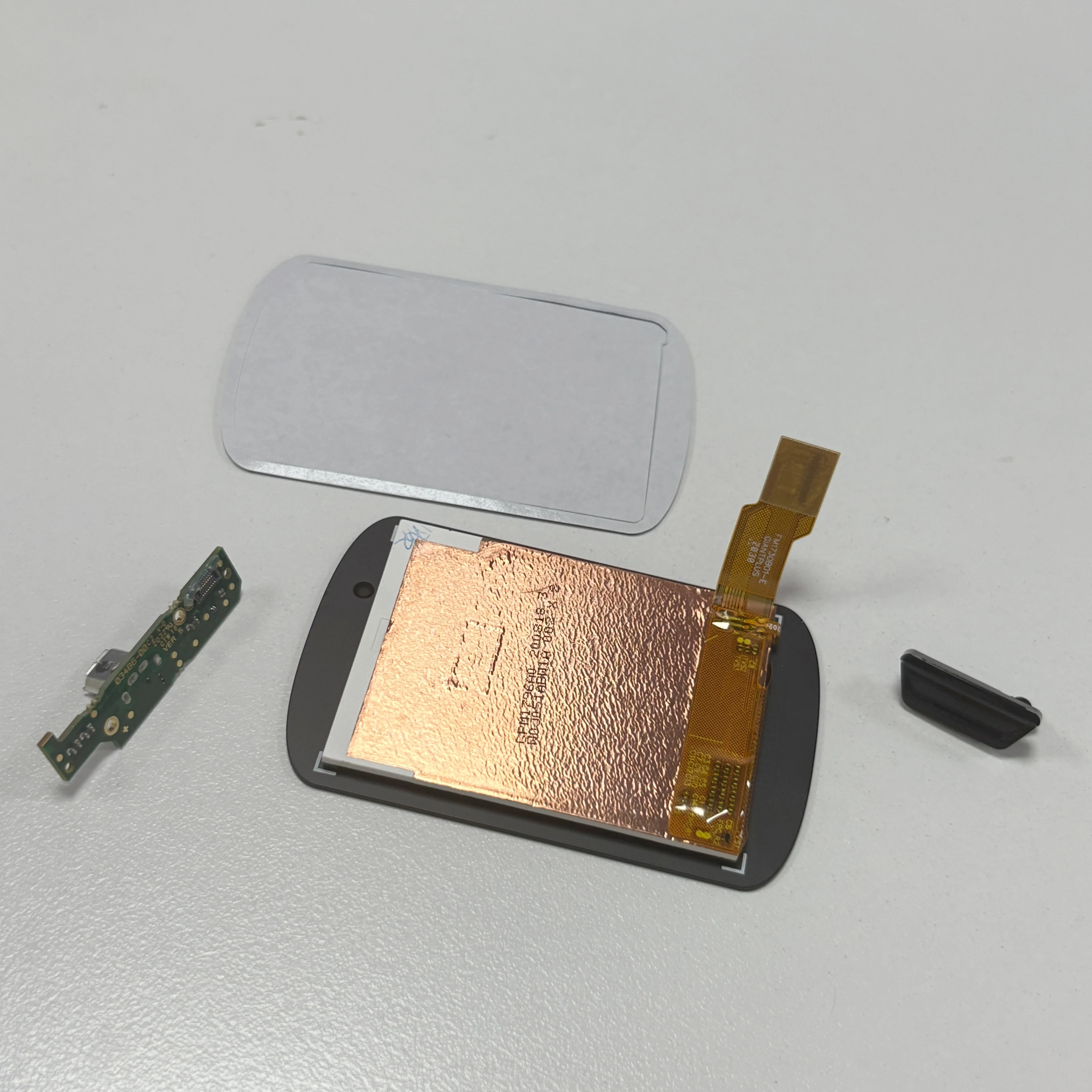 Parts Fit Garmin Edge 530 Edge530 LCD Screen / Charging Port / Rubber Cover / Double Tape GPS Sport Replacement (Optional) - Image 5