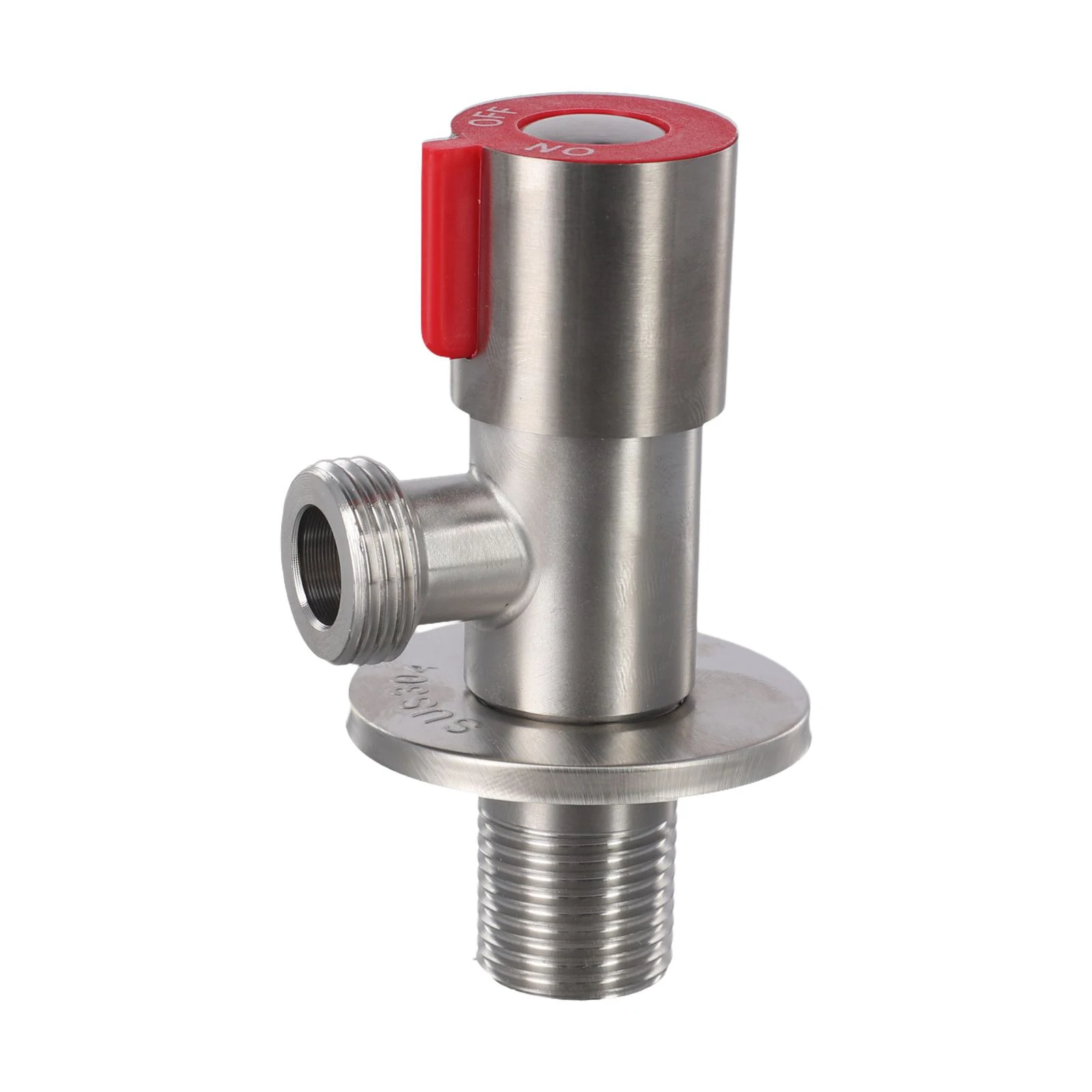 New High Quality Angle Valve Spool 304 Stainless Steel One Into Two Out Angle Valve Copper Spool Home & Garden