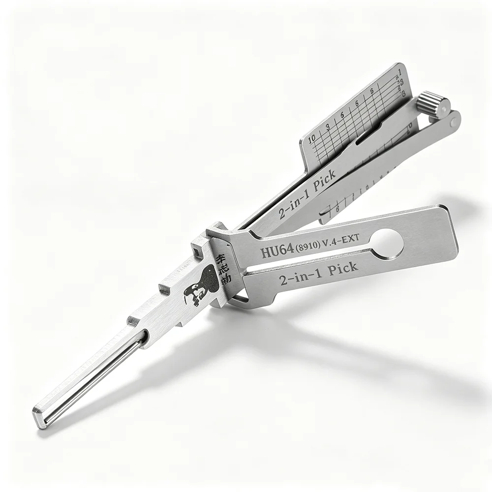 LISHI HU64 2-in-1 Pick-Decoder Schlüsselleser Schlosserwerkzeug für Nissan Infiniti Zündung & Autotürschloss Auto-Entriegelungs-Reparaturwerkzeug – Detail 2
