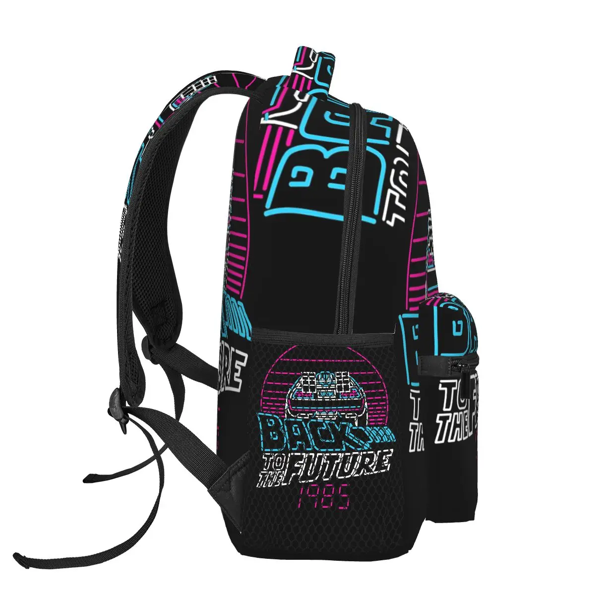 العودة إلى المستقبل 80s Delorean Future 1985 حقيبة الظهر رائجة البيع Daypack الأطفال BookBag حقيبة مدرسية حقائب كتف للرجال والنساء