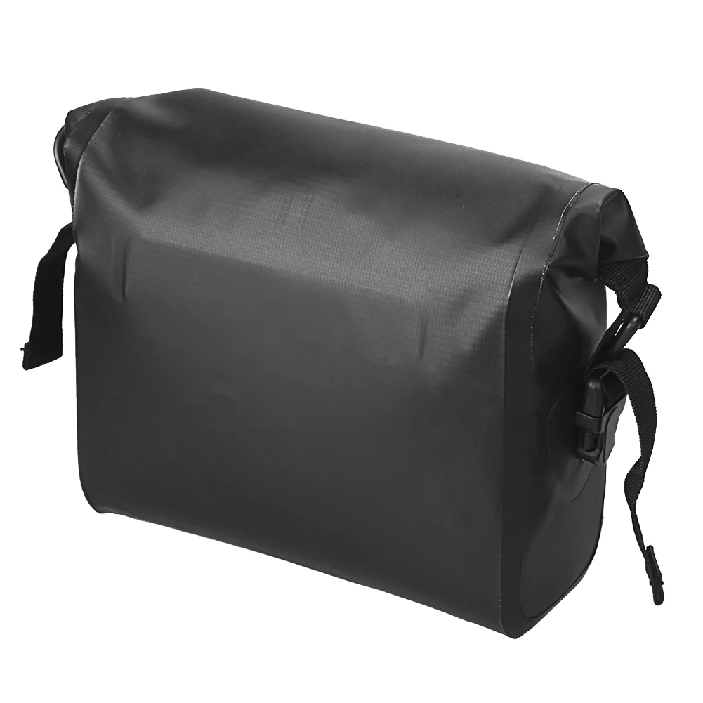 Sac de guidon de vélo imperméable en PVC L71A, sac de guidon de vélo à enroulement, sacoche pour VTT, vélo électrique, scooter