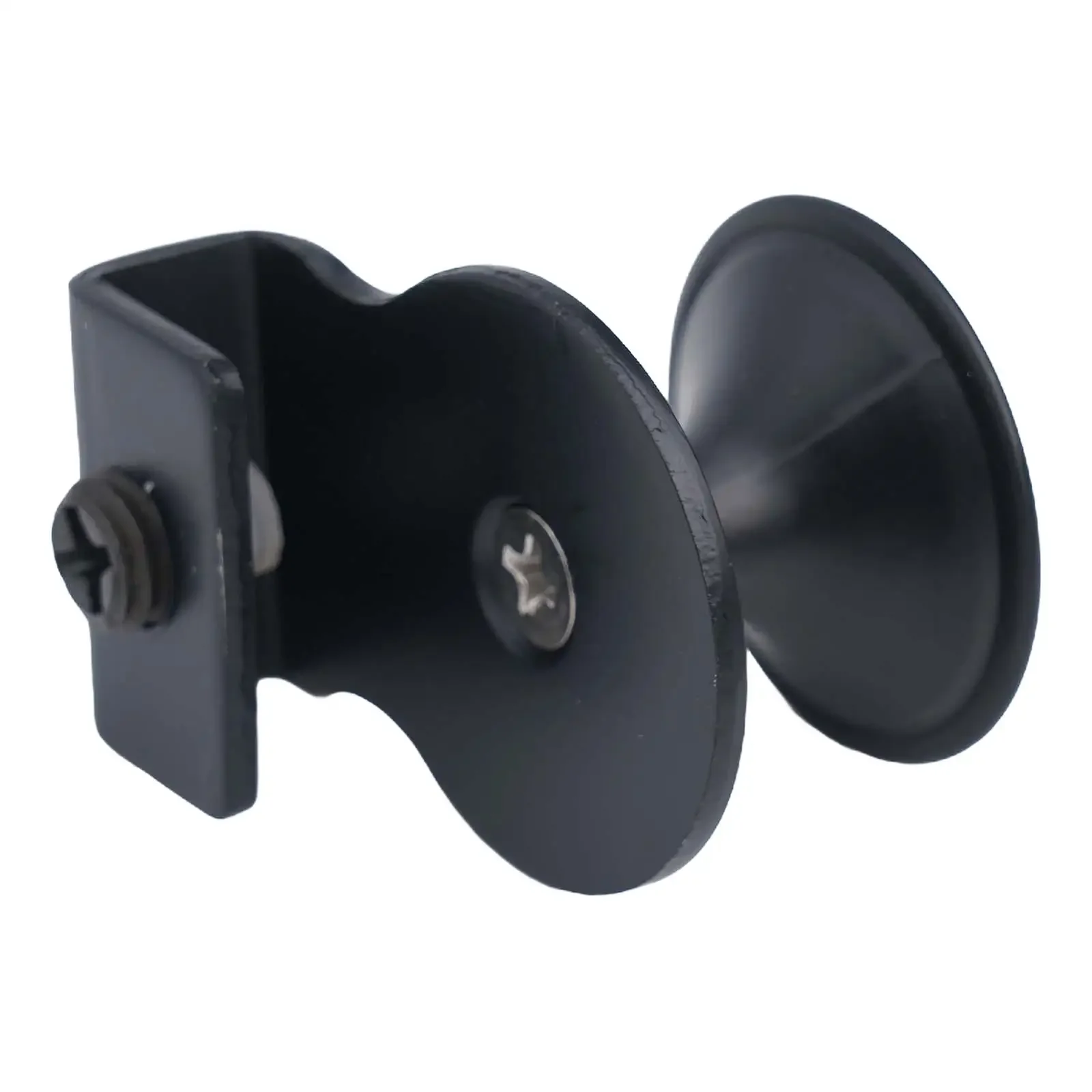 Building Handle Clamp Stainless Steel Versatile Usage Black Cabinet Drawer For 5-8mm Glass Sliding Handle Knob