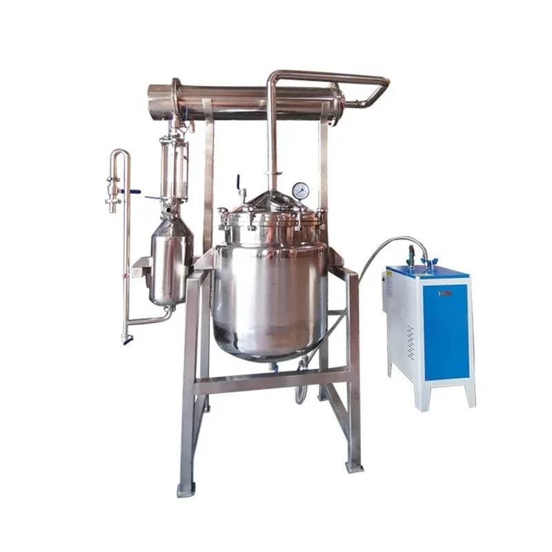 

Essential oil hydrosol extractor, multi-functional, flower and grass essential oil hydrosol extraction equipment