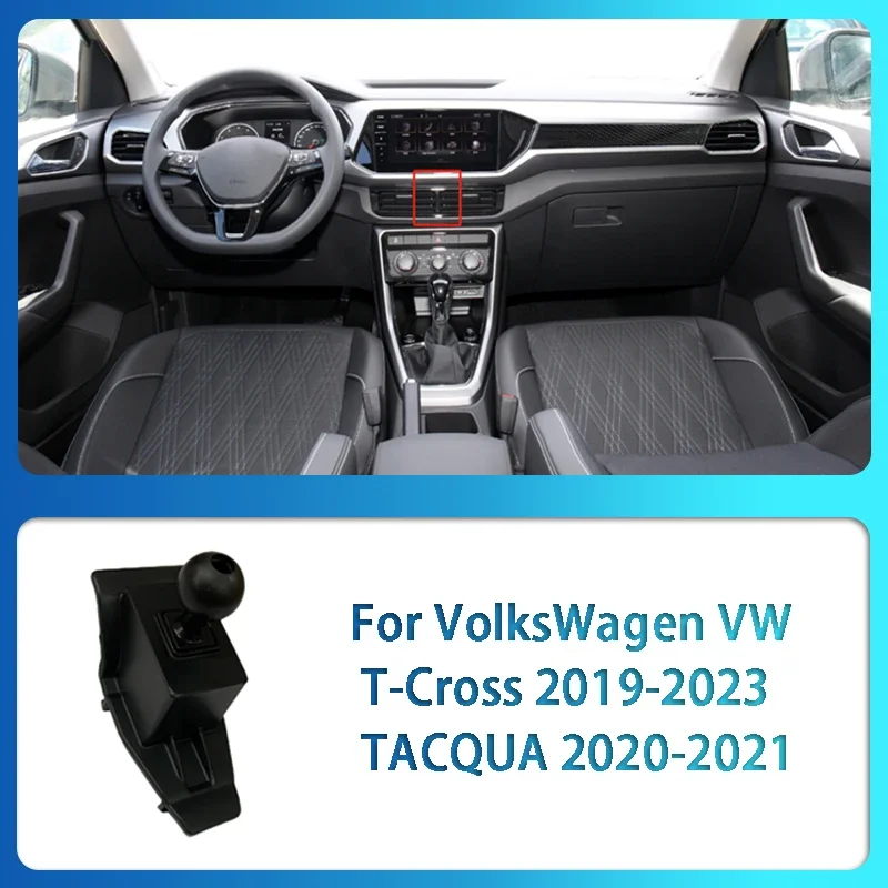 

Car Special Mobile Phone Holder Base Air Vent Mount Bracket Clip For VolksWagen VW Sagitar Magotan B7 CC T-Cross TACQUA