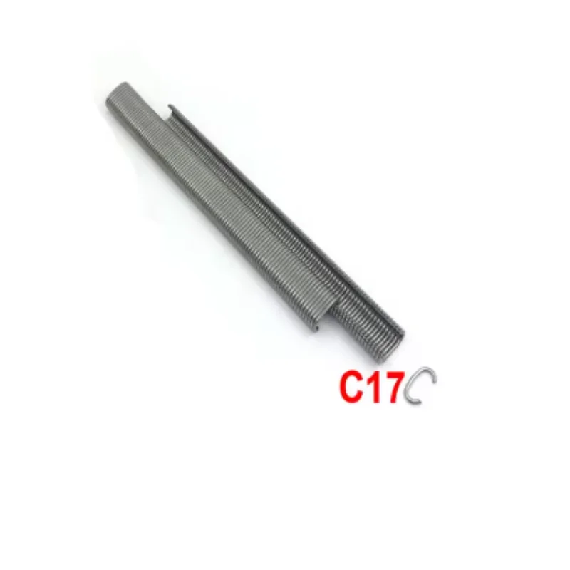 

Pneumatic C Rings Hog Rings Nails Staples for SC7E SC7C SC760B Air Nail Gun Staplers Cage Fence Nails