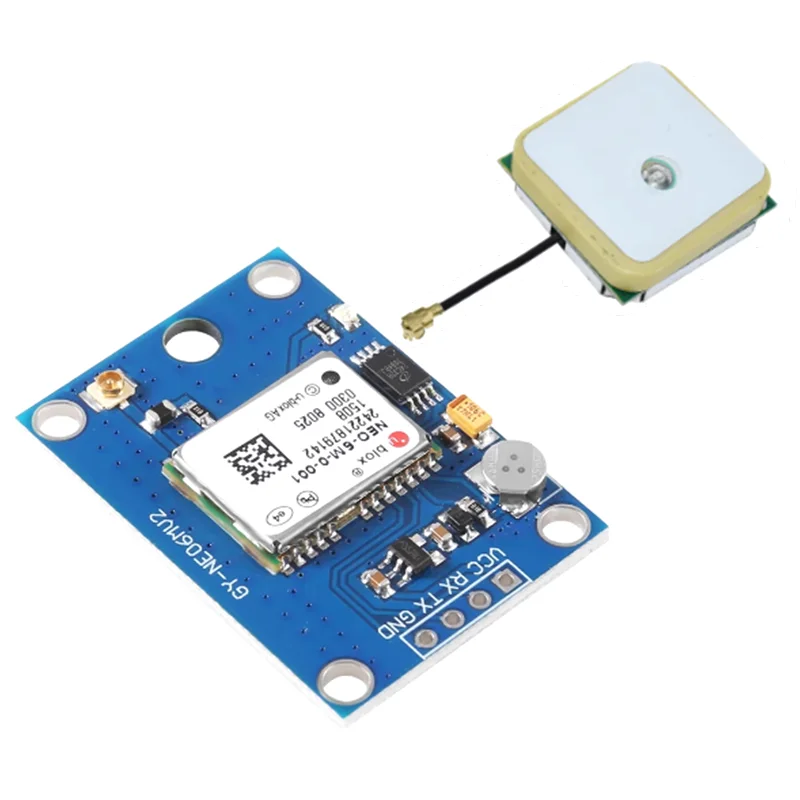 GY-NEO6MV2 New NEO-6M/ NEO-7M/NEO-8M GPS Module  with Flight Control EEPROM MWC APM2.5 Large Antenna for Arduino