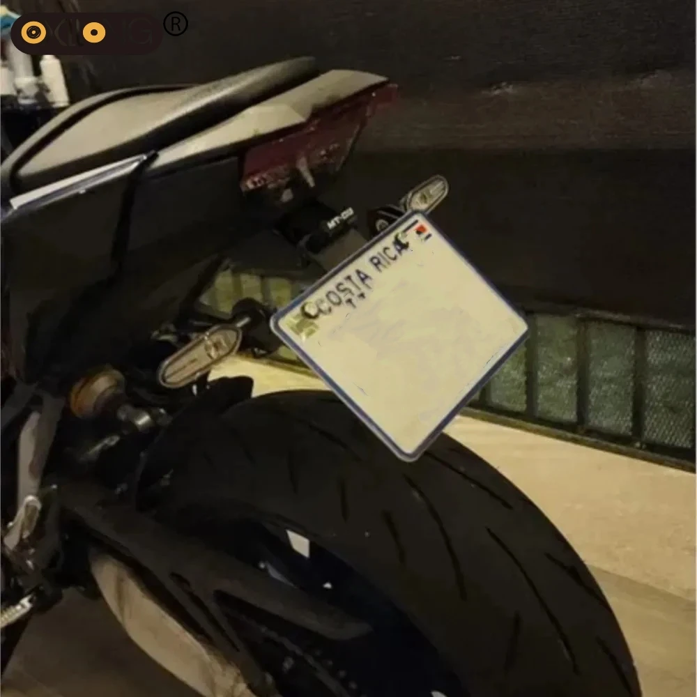 

MT-09 Rear Fender Eliminator For YAMAHA MT09 MT 09 2024 2025 License Plate Holder Motorcycle Accessories Tail Tidy Mount Bracket
