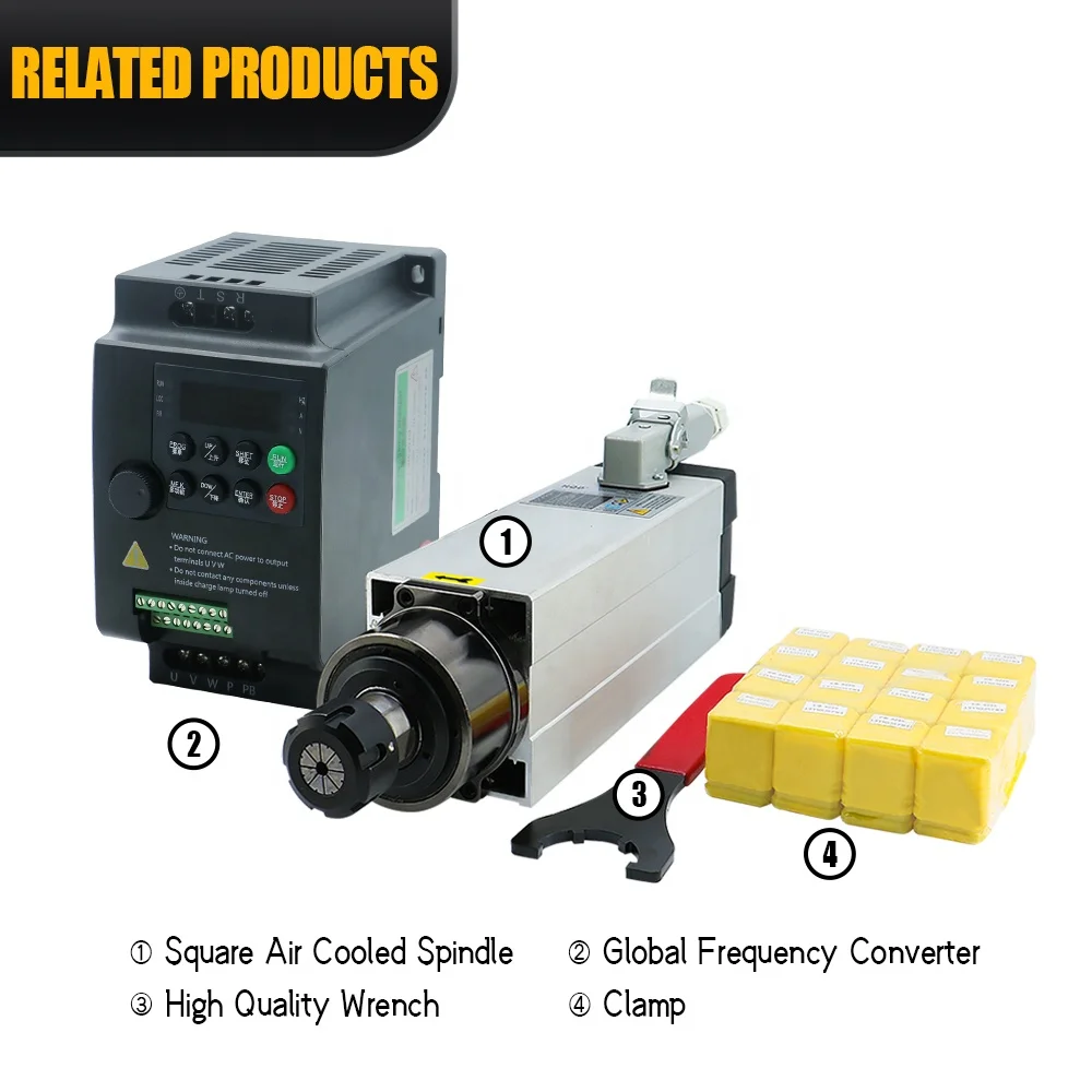 1.5KW 50/60Hz Frequentieomvormer Converter VFD 220V Eenfase naar Drie Fase Converter VFD 1.5KW
