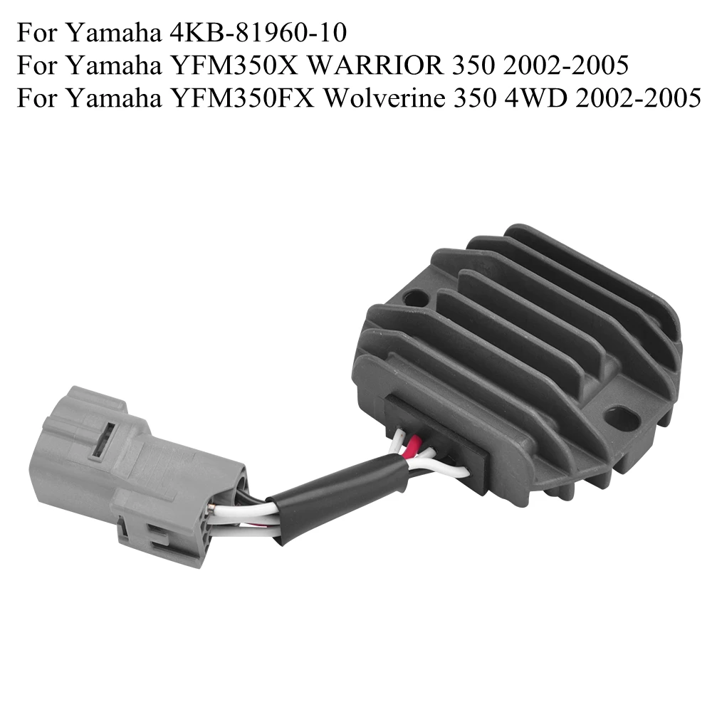 Voltage Rectifier Regulator For Yamaha YFM350X WARRIOR 350 YFM350FX Wolverine 350 4WD YFM 350X 2002 2033 2004 2005 4KB-81960-10