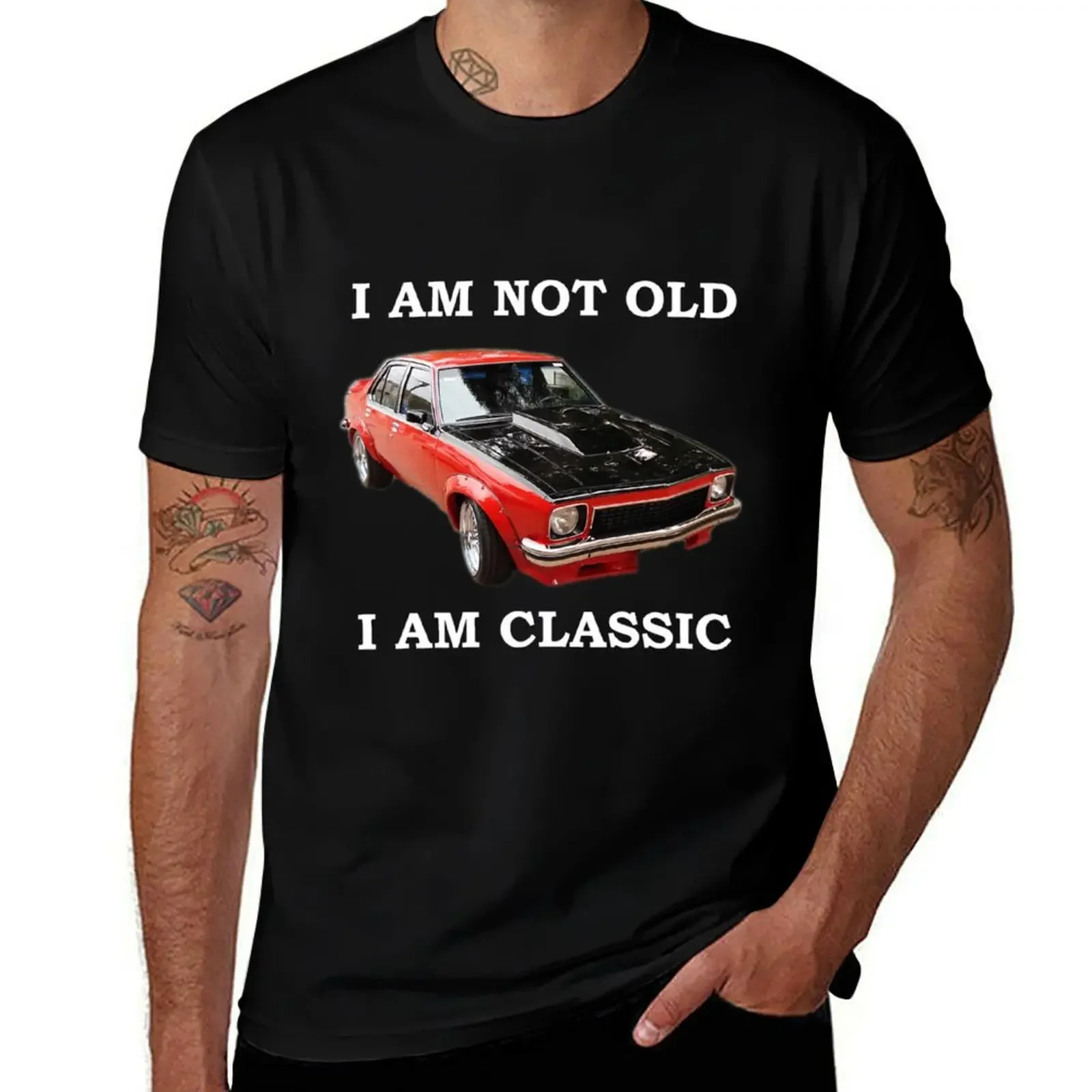 HOLDEN Torana I am not old i am T-Shirt vintage anime shirt customizeds vintage clothes anime shirts men