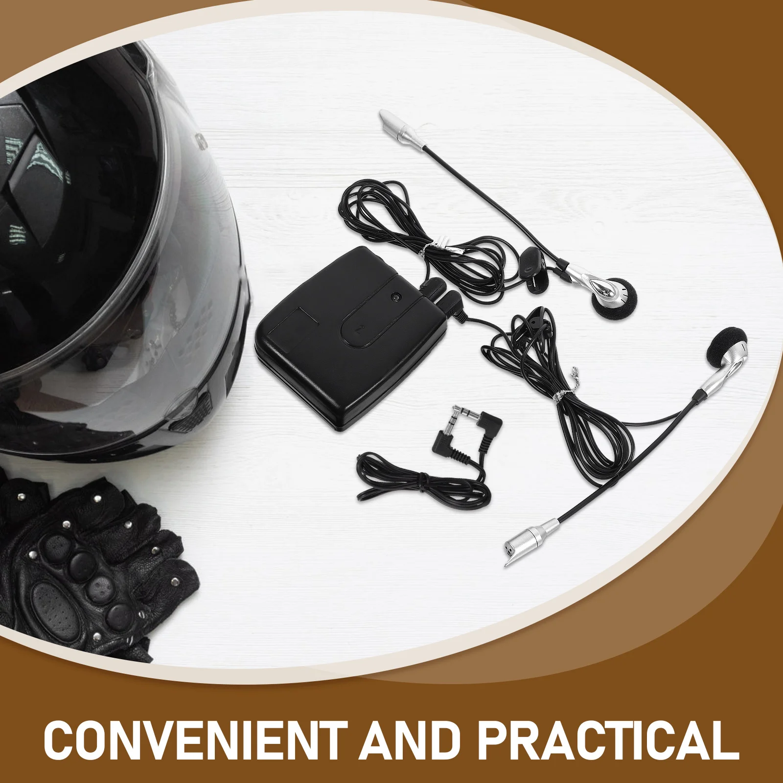 

1Set Motorcycle Intercom Multi-Function Voice Navigation Easy Install Motorbike Walkie Interphone Walkie