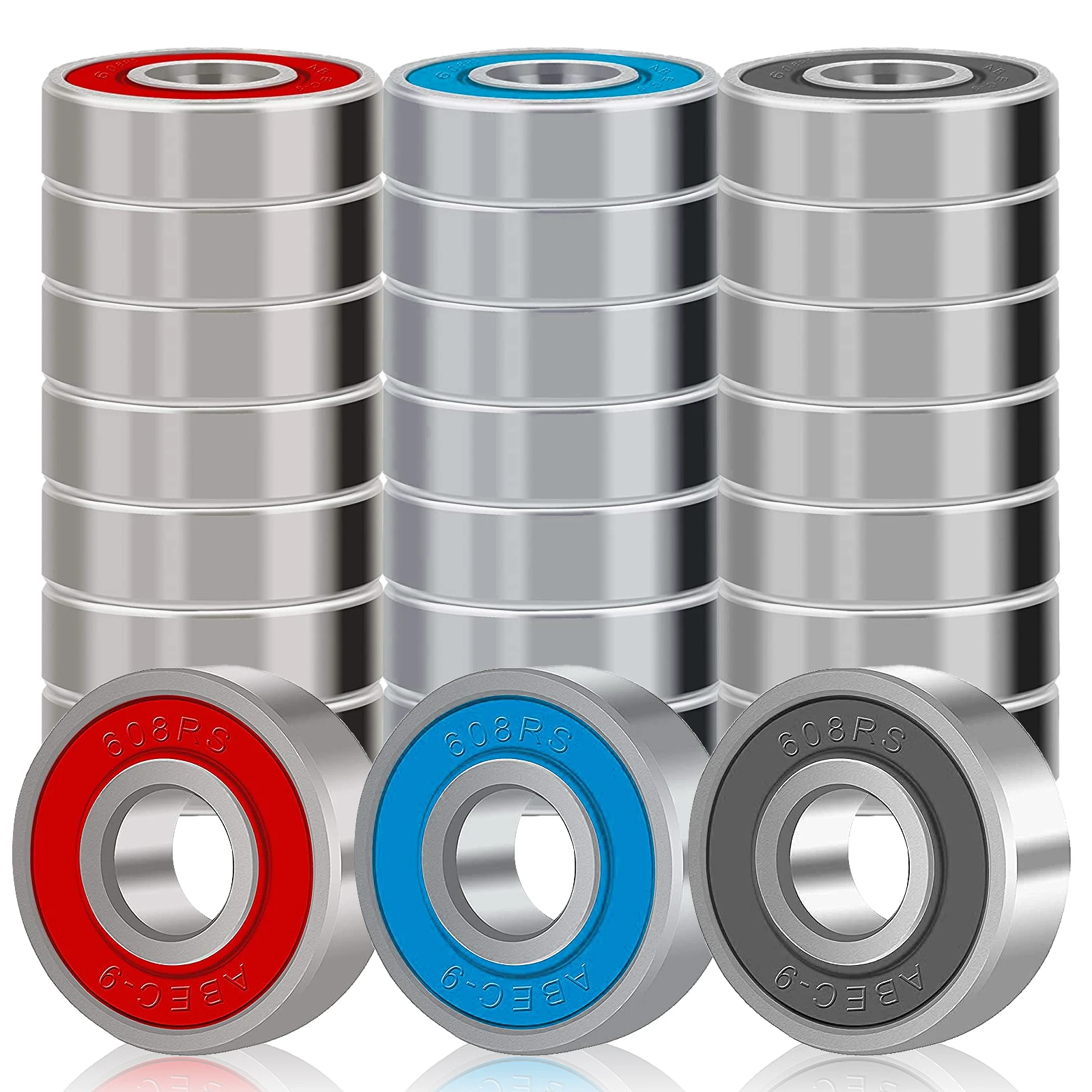10/30 deep groove ball bearings 608RS micro M pulley bearing