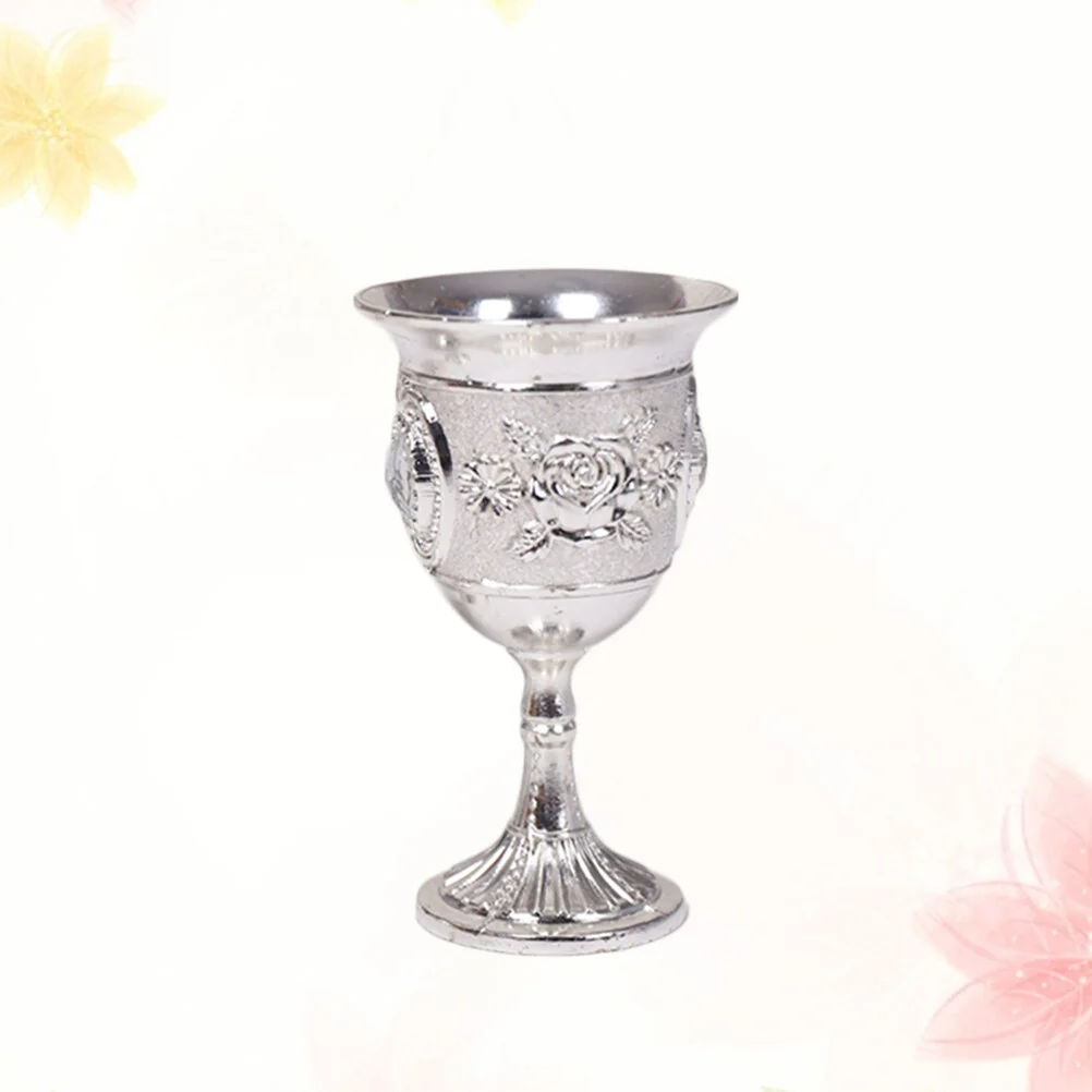 Glass Tumblers Drinking Glasses Silver Glasses Zinc Alloy Drink Glasses Set Unbreakable