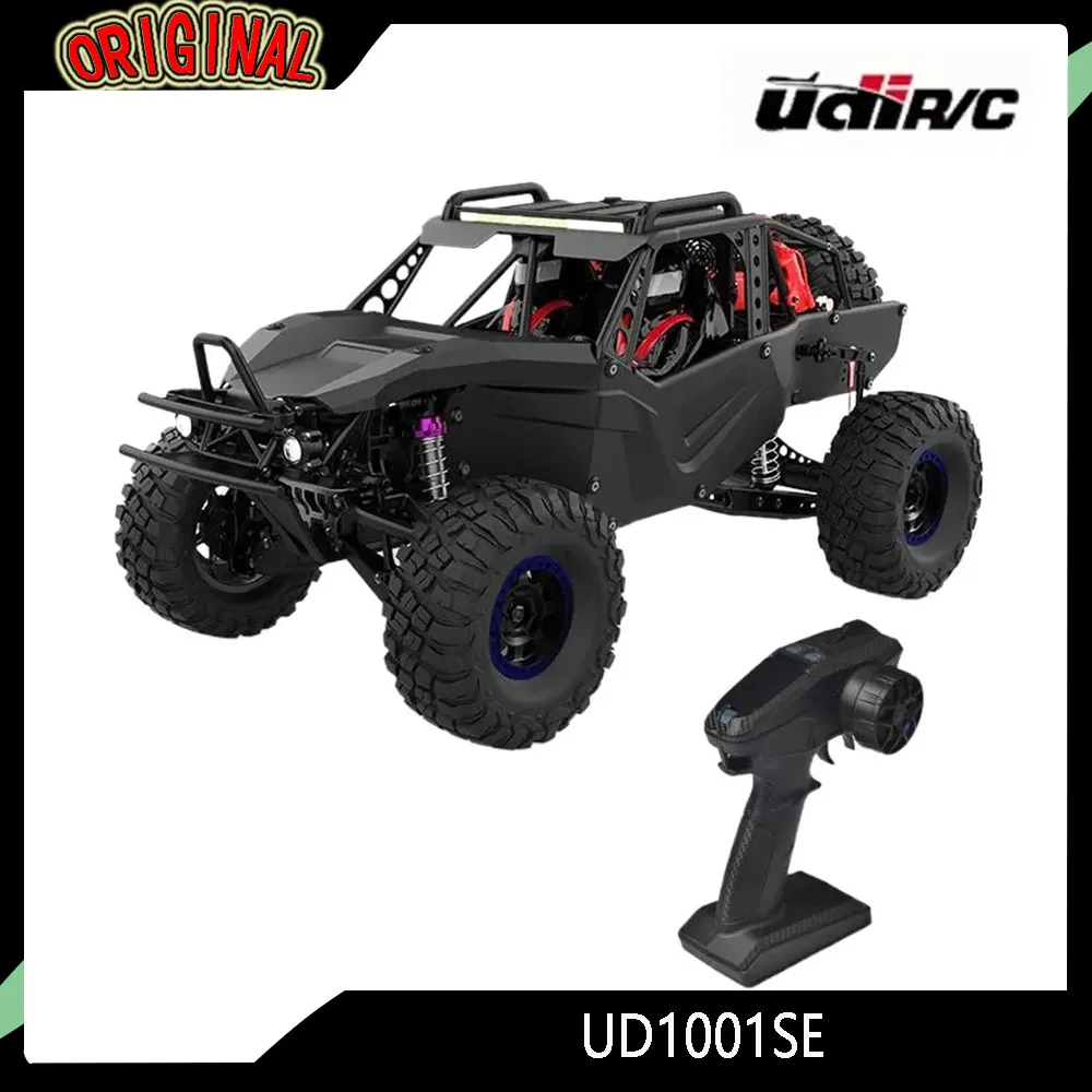

Радиоуправляемая багги UD1001SE V2 — 4WD Rock Crawler, вездеход, бесщеточный двигатель с ESP, сервоприводом и подсветкой