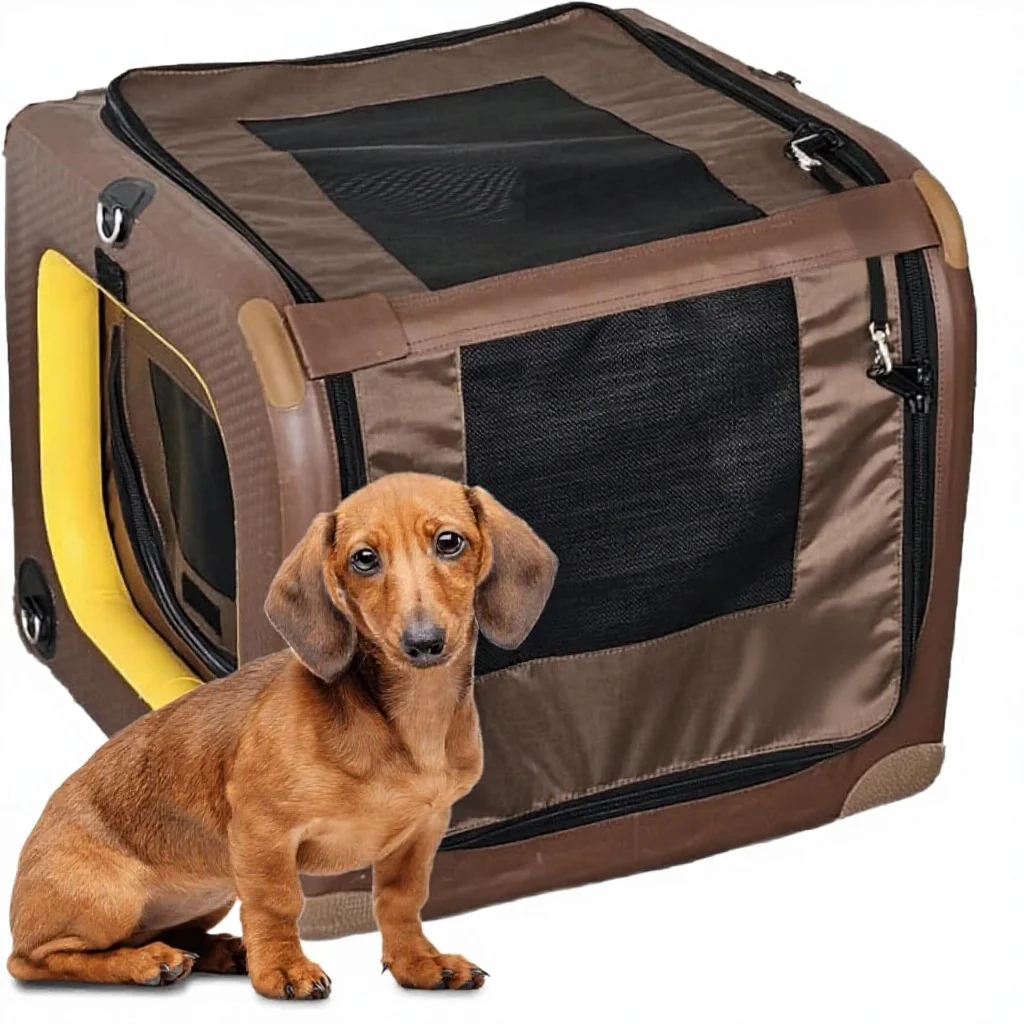 Inflatable Dog Crate 3 Size Car Pet Cage Waterproof Foldable Portable Pet Kennel for Small Dogs | Travel Camping Indoor Outdoor