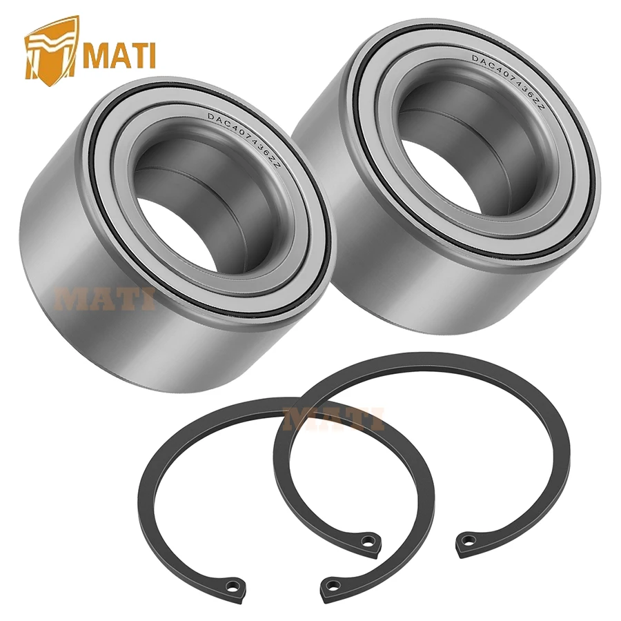 MATI Front Wheel Bearing Kit for Honda Pioneer 1000 SXS1000-M3/M5 2016-2023 91054-HL3-A41 90651-HL3-A40