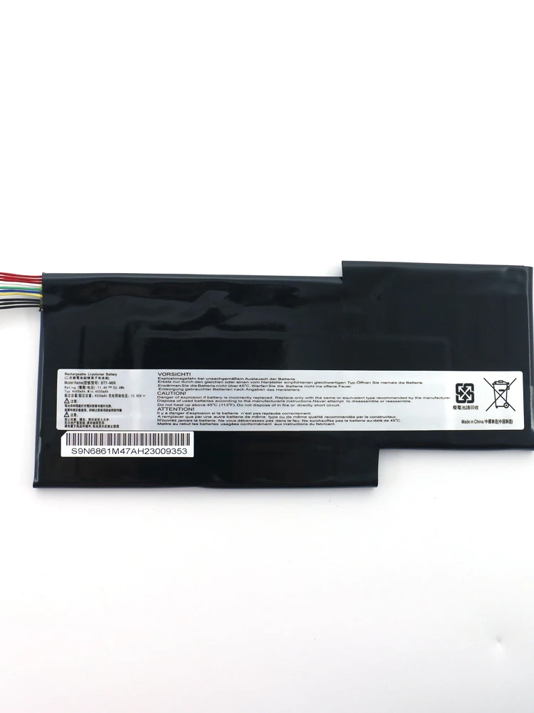 Imagem -05 - Bateria do Portátil para Msi Ms16r1 Ms-17b4 Ms-16k3 Gf63 8rc 8rd Gf65 9sd Bty-m6k 11.4v 52.4wh