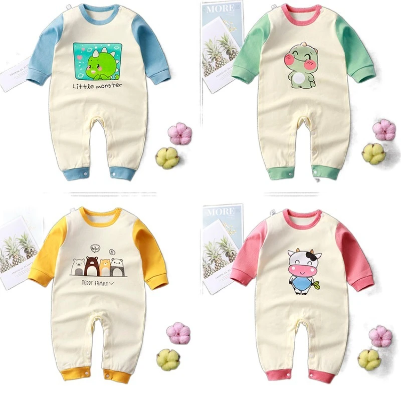 

Baby Rompers Newborn Pajamas Pure Cotton Baby Born Clothes For Girls Boys Short Sleeve Baby Costume Bodysuit For Kids Accessori