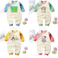 Baby Rompers Newborn Pajamas Pure Cotton Baby Born Clothes For Girls Boys Short Sleeve Baby Costume Bodysuit For Kids Accessori