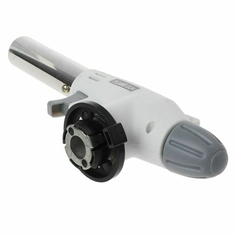 Torch Flame Portable BBQ Heating Ignition Butane Camping Welding Gas Torch
