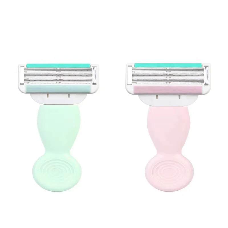 5PC/1PC Mini 3-layer Blade Extra Smooth Razors for Women, Portable Travel with Case