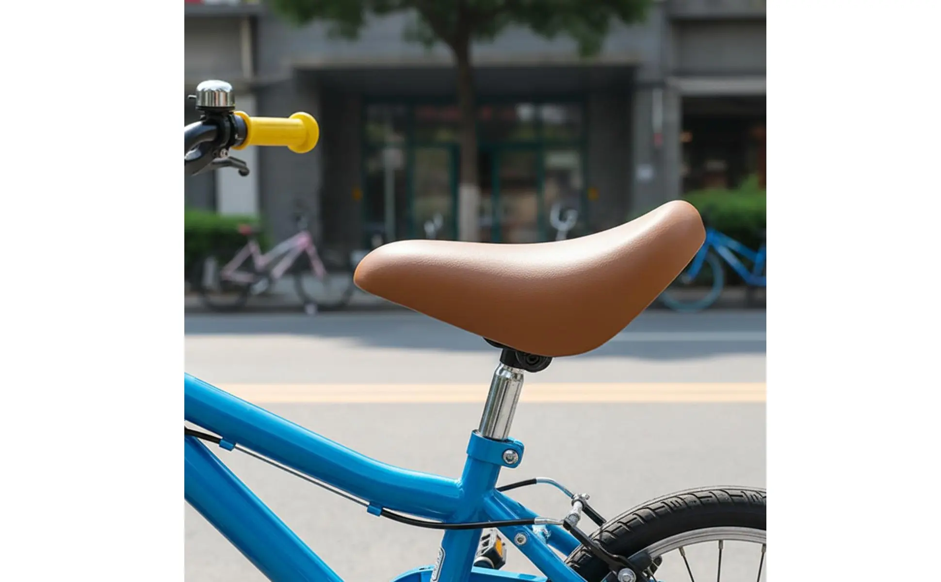 Children's Balance Bike Saddle Soft Padded Kids Bike Replacement Seat Cushioned Foam for Young Children