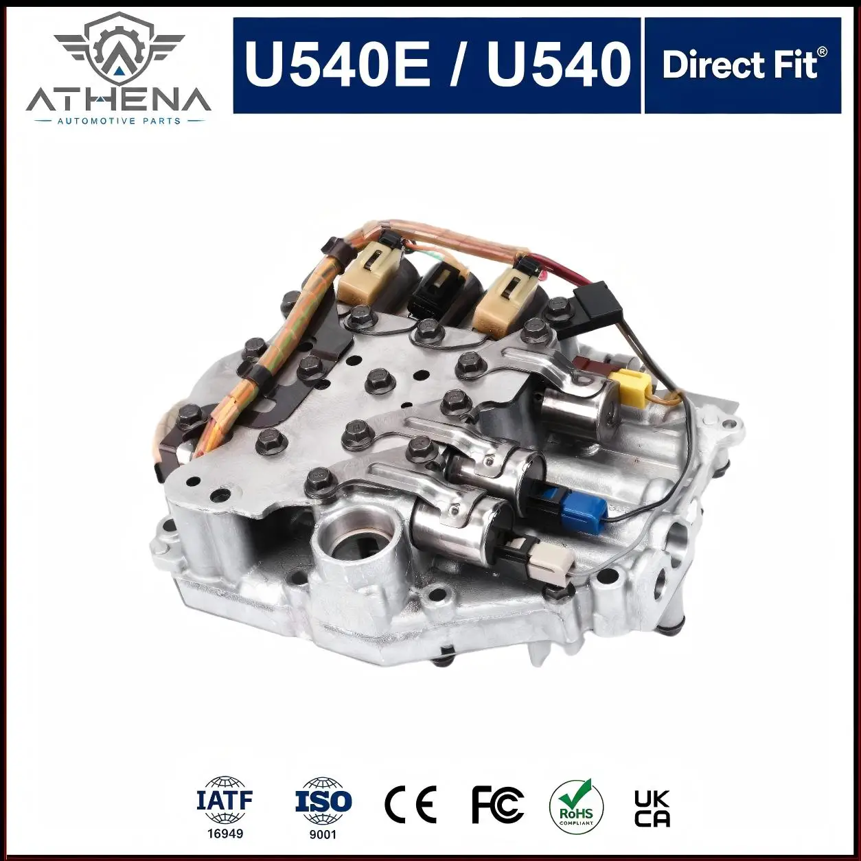 OE 35410-B1060 U540 U540E Transmission Valve Body Solenoid Assembly For Toyota Vios Yaris Avanza Paseo Terios A4LB1 2002-2018