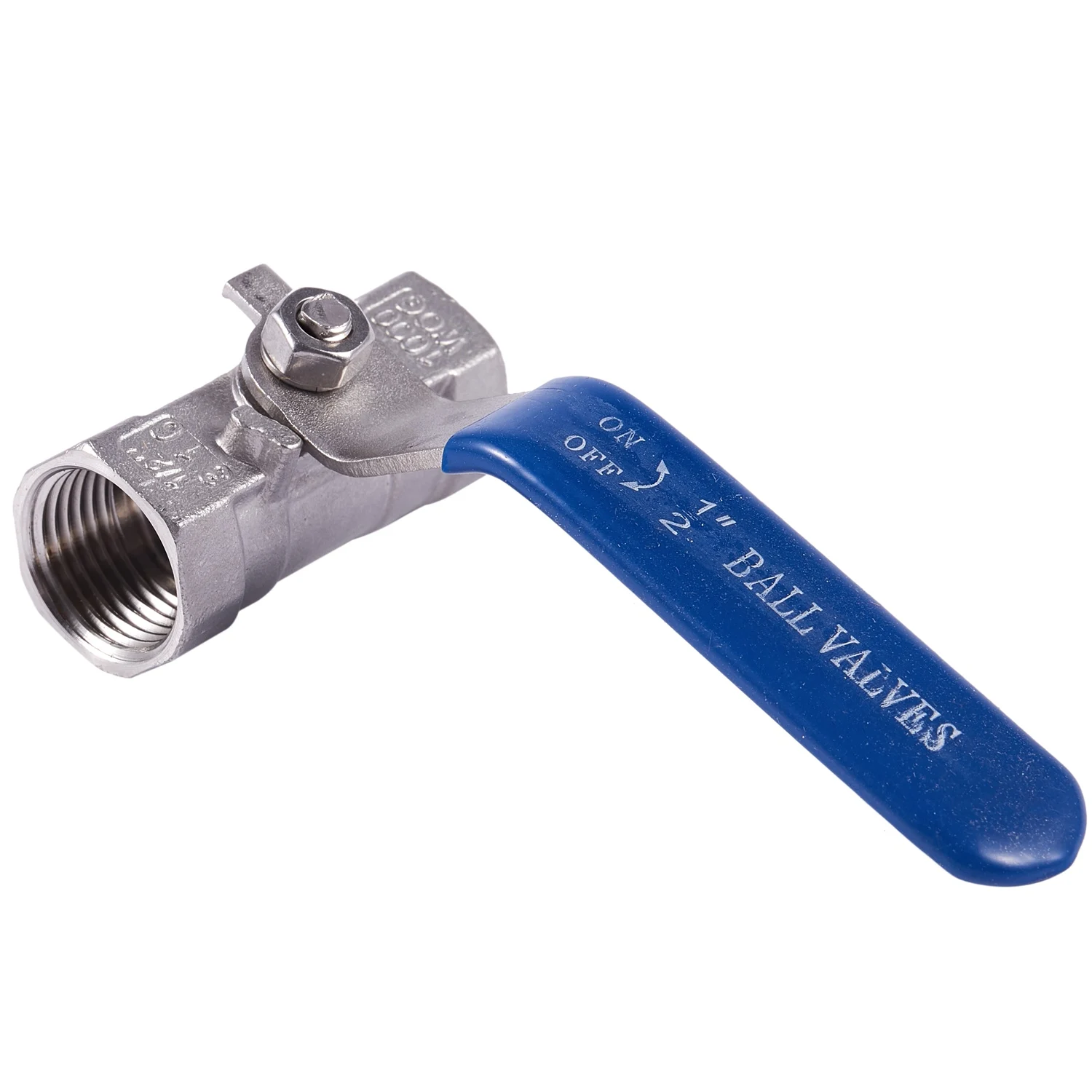 1/2 "stainless steel internal thread lever handle ball valve